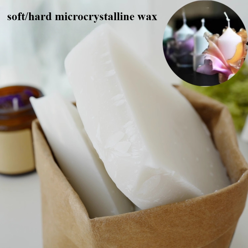 Candle Making Ingredients - 200 グラム/バッグソフト/ハード微結晶ワックス固体ブロック添加剤 DIY アロマセラピー装飾キャンドル製造接着剤原料