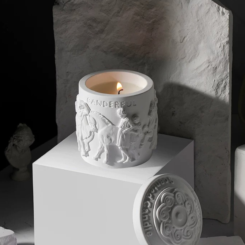 Paraffin Candle Wax - 香り付きキャンドルギフトボックス、寝室用睡眠アロマセラピーセット、誕生日＆結婚式の記念品、雰囲気のある家の装飾アクセント
