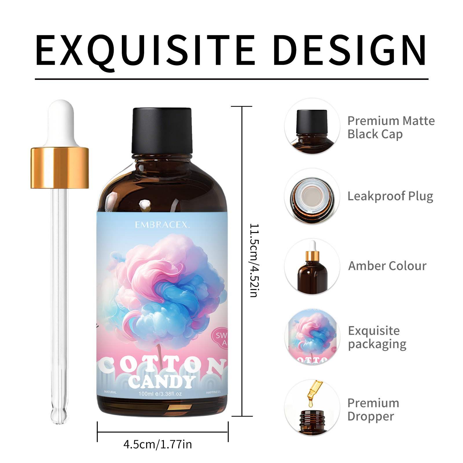 100ml コットンキャンディフレグランスオイル ディフュー - Candle Making Fragrances のレビューと価格