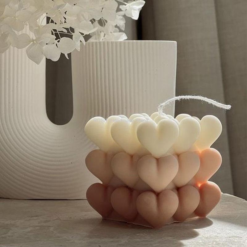 愛のためのシリコーン型,石鹸,手作り,誕生日パーティーのため - Candle Making For Beginners のレビューと価格