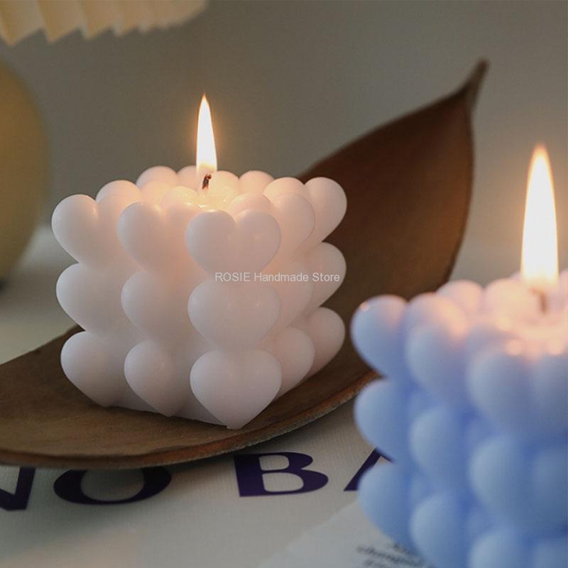 愛のためのシリコーン型,石鹸,手作り,誕生日パーティーのため - Candle Making For Beginners のレビューと価格