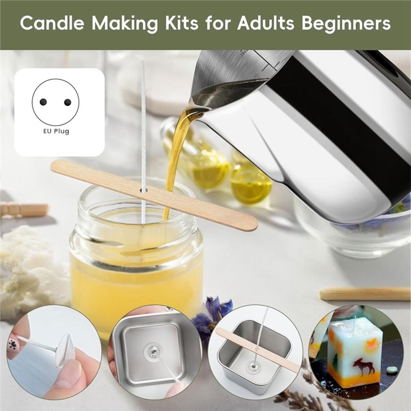 A96K-キャンドル製造キット（ホットプレート付き）、初心者 - Candle Making For Beginners のレビューと価格