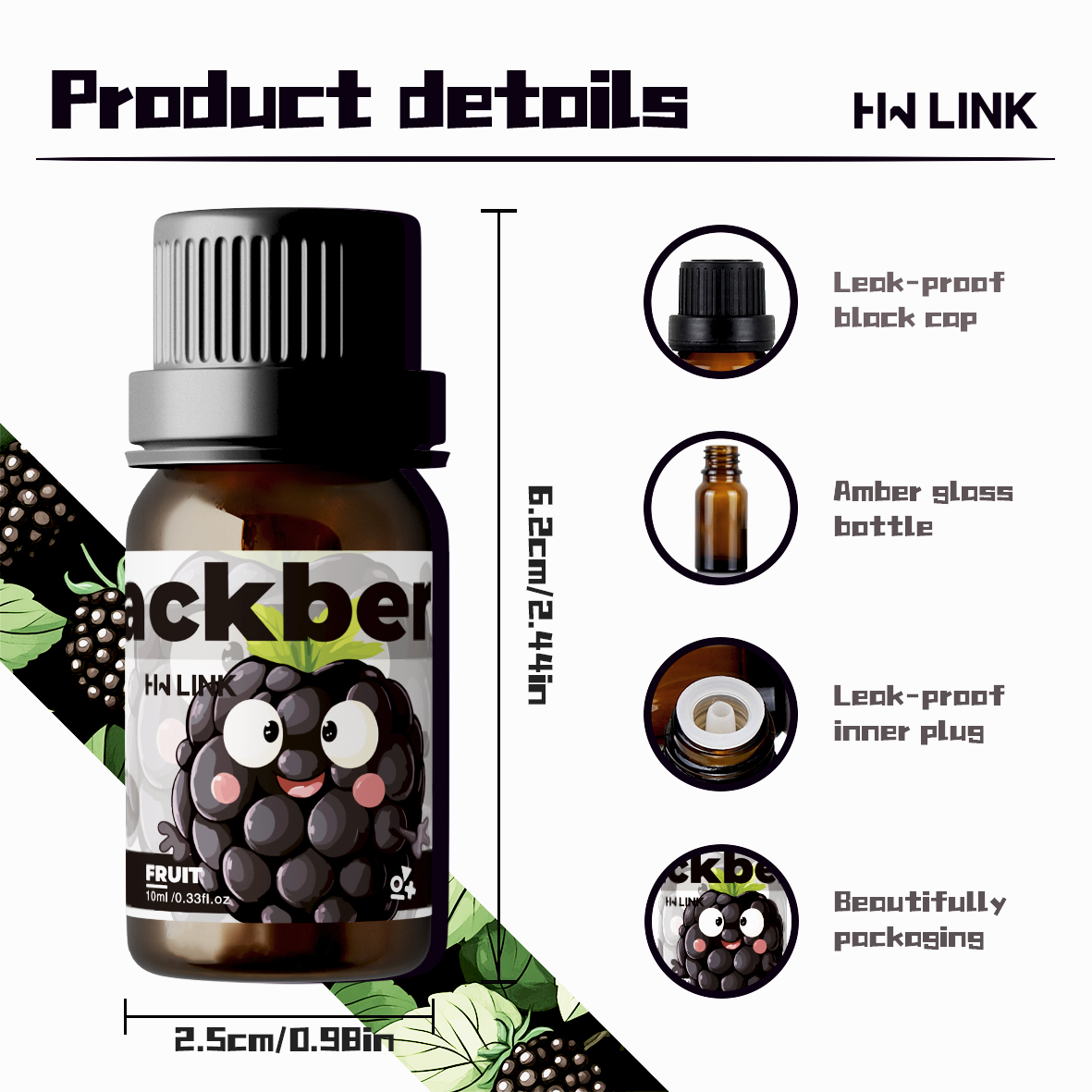 ブラックベリーフレグランスオイル 10ml ディフューザーや - Candle Making Fragrances のレビューと価格
