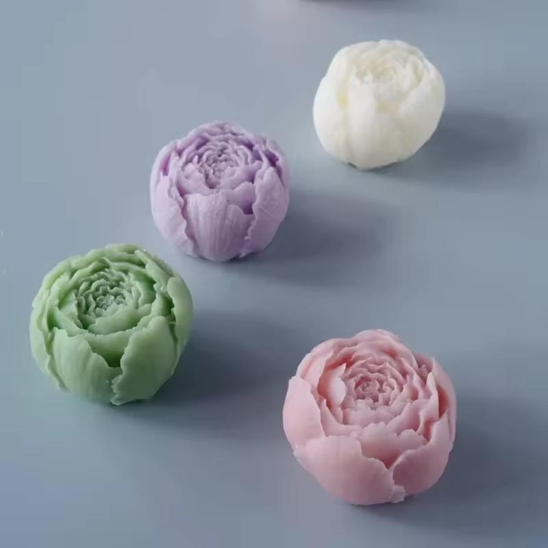蕾付きのバラ、シリコンモールド、フラワーソープ、キャンドルフ - Candle Making For Beginners のレビューと価格