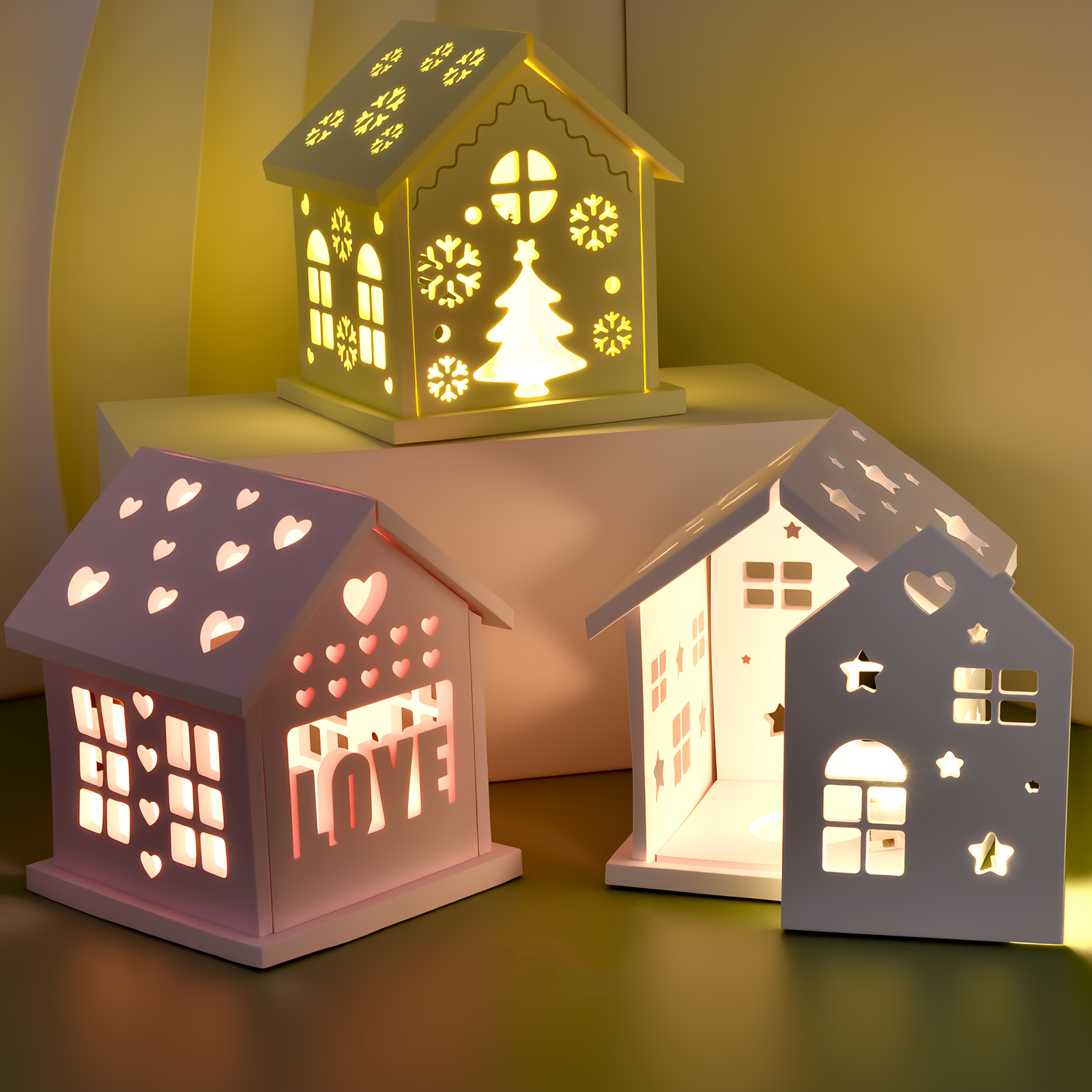 3Dハウスシリコンモールド DIY クリスマスツリー ラブス - Candle Making Tutorial のレビューと価格