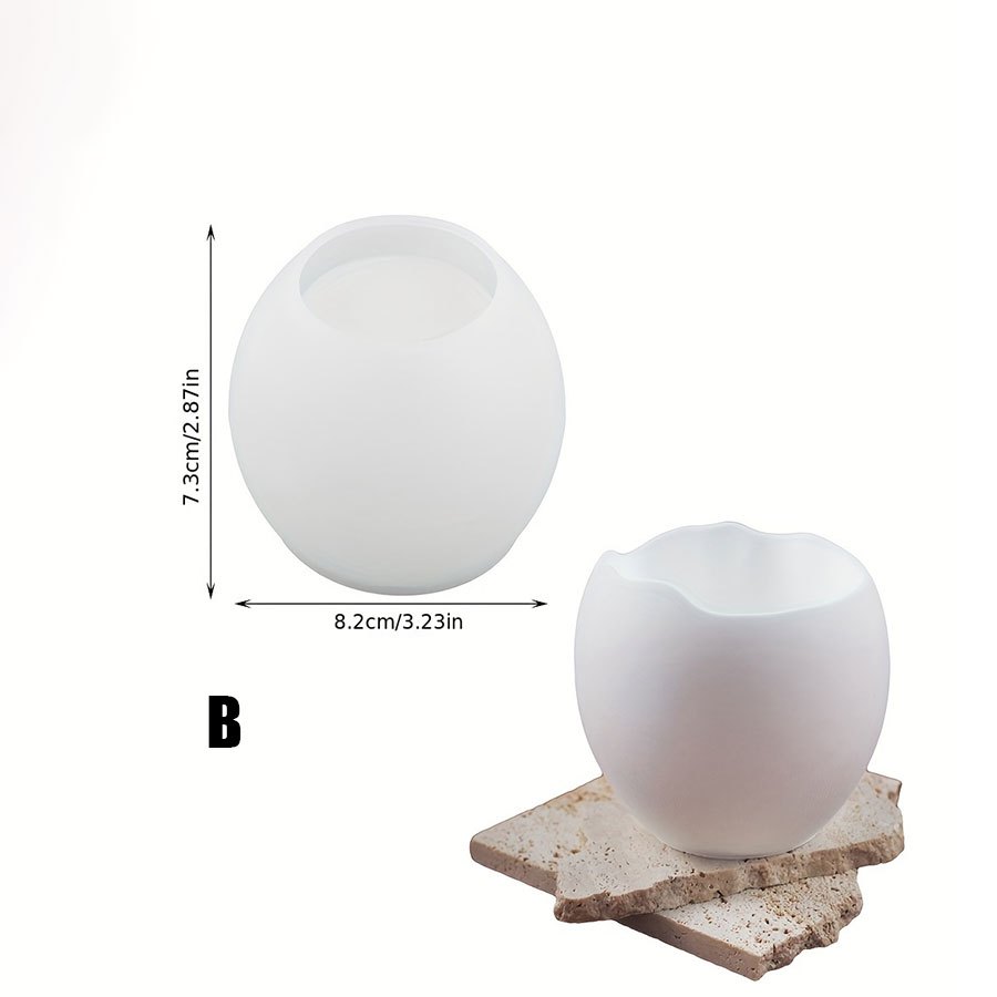 [樹脂型] DIY樹脂キャンドルホルダーと収納ボックス用のシ - Candle Making Design のレビューと価格