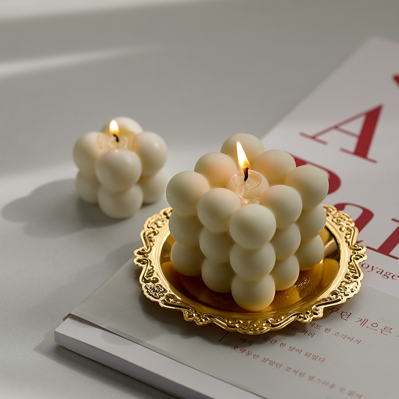 シリコンモールド3Dバブルキューブ,家の装飾,金型,チョコレ - Candle Making For Beginners のレビューと価格