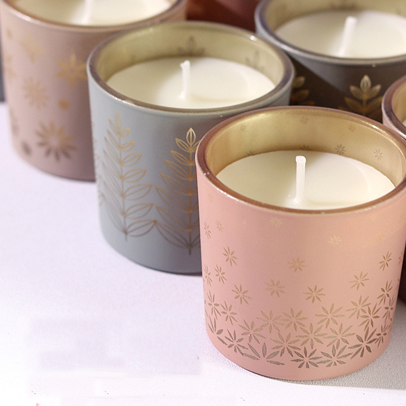 カラフルなセラミックキャンドル、クリエイティブなホームフレグ - Paraffin Candle Wax のレビューと価格