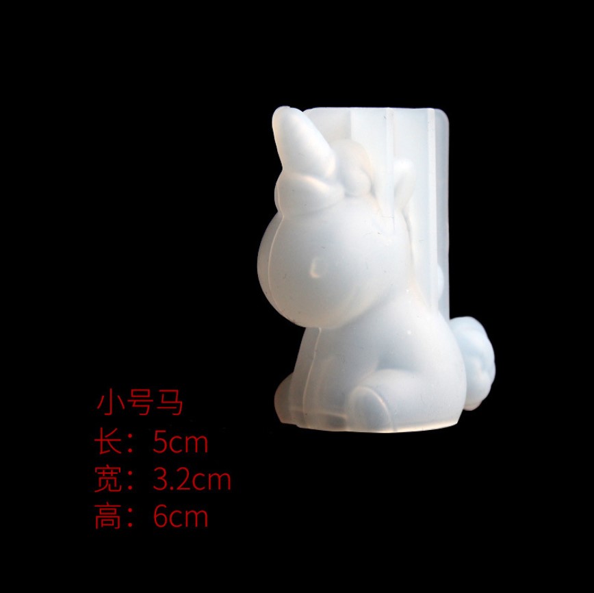 透明ユニコーンシリコーンエポキシ樹脂金型ジオメトリクマウサギ - Candle Making Design のレビューと価格