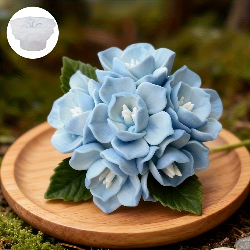 1つのアジサイの花型シリコンモールド、キャンドル、石鹸、樹脂 - Candle Making Tutorial のレビューと価格