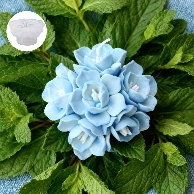 1つのアジサイの花型シリコンモールド、キャンドル、石鹸、樹脂 - Candle Making Tutorial のレビューと価格