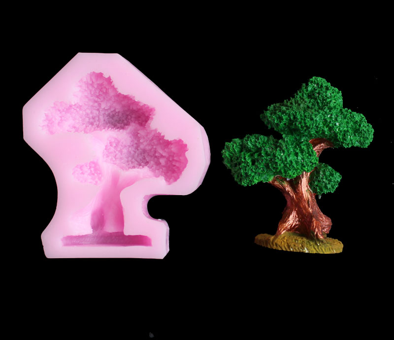 松の木シリカゲルモールド DIY ソフトキャンディ、粘土、キ - Candle Making Design のレビューと価格