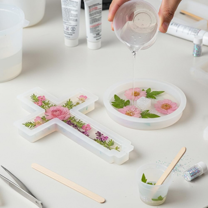 垂直に十字型のベースが付いた2つのシリコン型、DIYの吊り下 - Candle Making Tutorial のレビューと価格