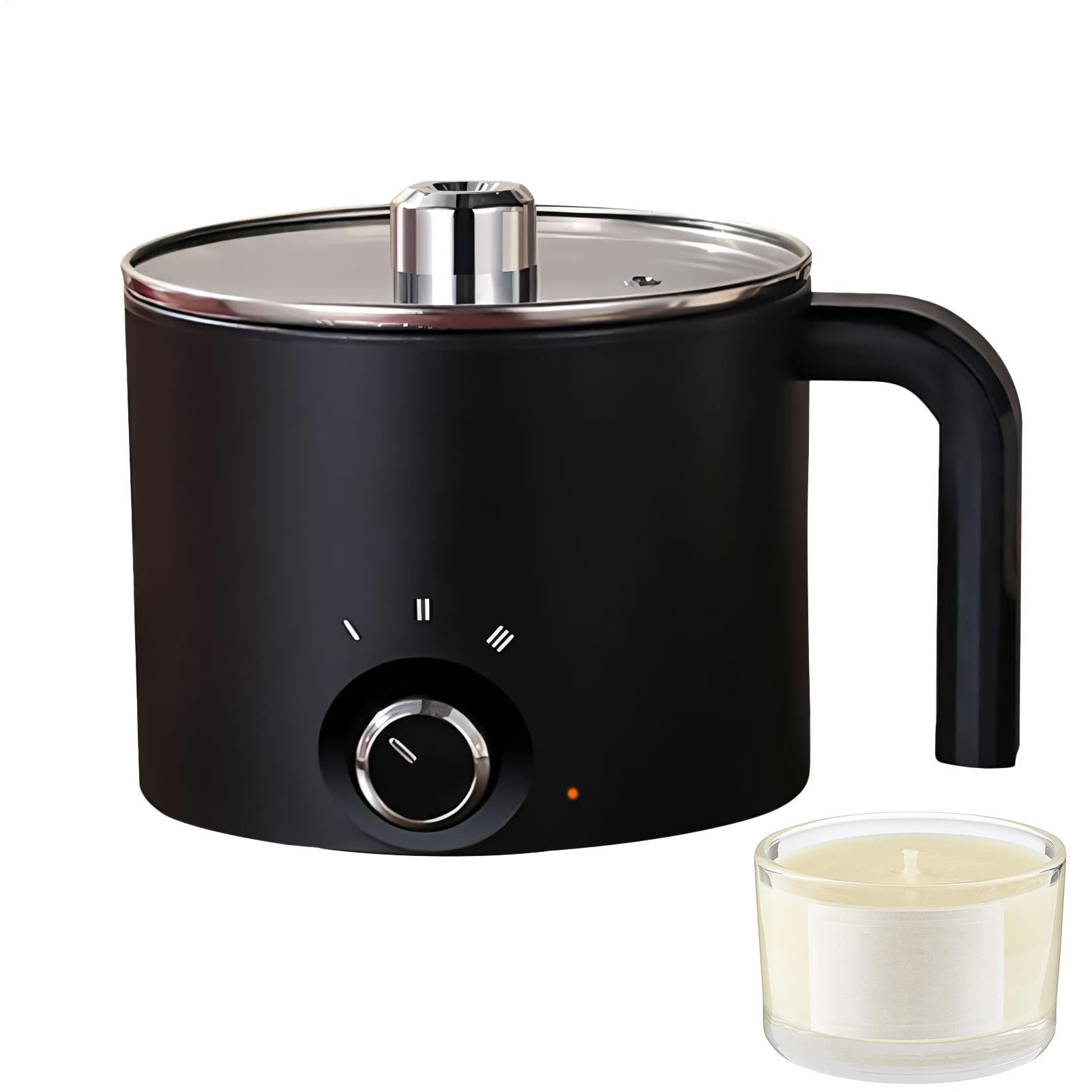 キャンドルワックス溶解ポット 1.5L 大型ステンレス製電気 - Candle Making Tutorial のレビューと価格