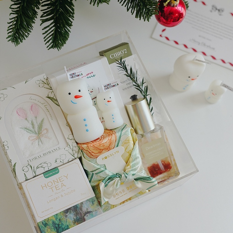 2個セット メリークリスマス 雪だるまの香りのキャンドル か - Paraffin Candle Wax のレビューと価格