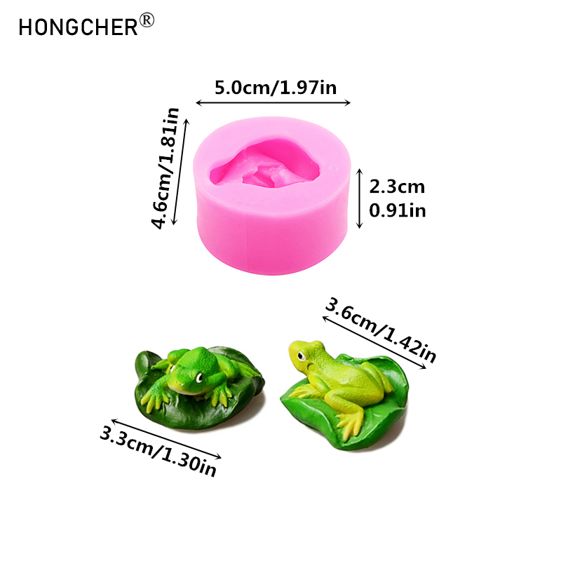 蓮の葉カエル樹脂マイクロ風景装飾ドリップモールド石膏アロマセ - Candle Making Design のレビューと価格